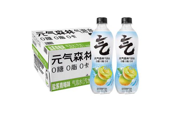 元气森林苏打水（青梅味）480ml