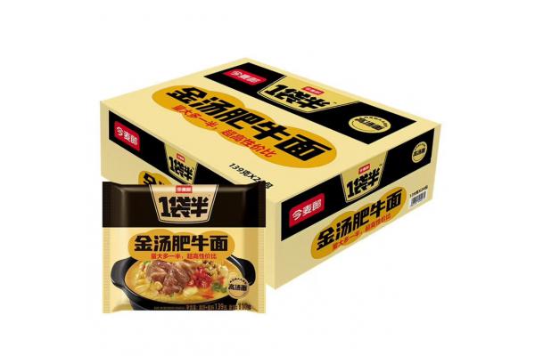 今麦郎*1袋半金汤肥牛面139g