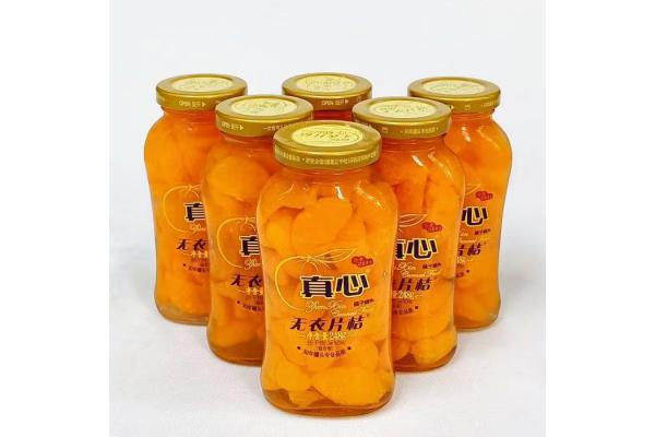 真心桔子罐头248g