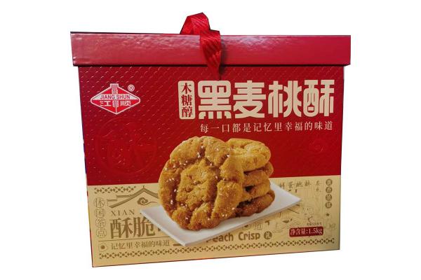 江顺  木糖醇 黑麦桃酥