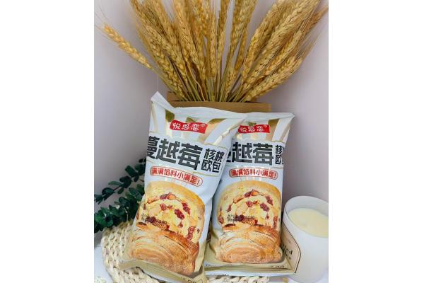 悦思恋*蔓越莓核桃欧包90g