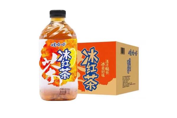 娃哈哈红茶柠檬1L