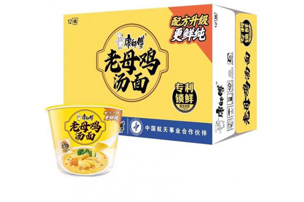 康师傅老母鸡汤面桶115g