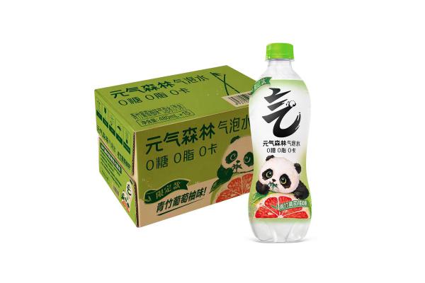 元气森林气泡水（青竹葡萄柚）味480ML