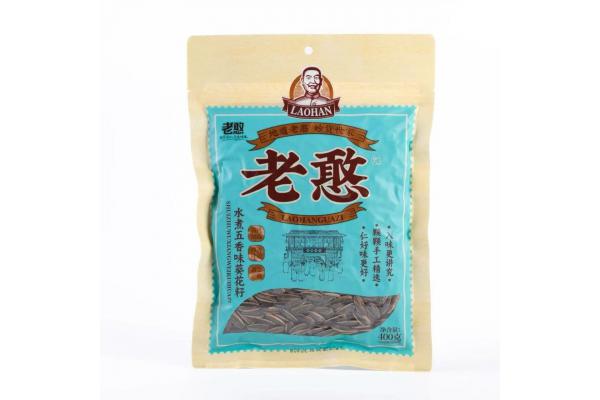 老憨水煮五香味葵花籽400克