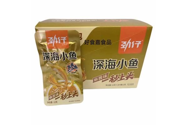 劲仔小鱼麻酱味12g