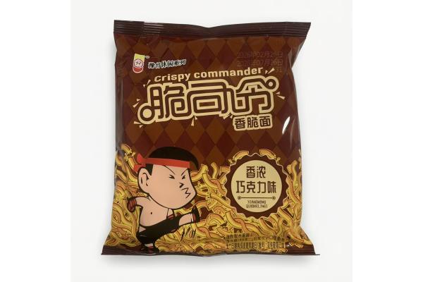 脆司令香脆面48g（香浓巧克力味）